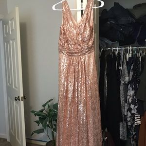 Floor length dress